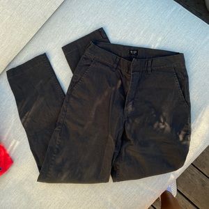 Brandy Melville black trouser with button closure